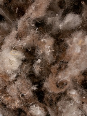 Волокно регенерированное полушерсть